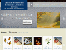 Tablet Screenshot of crosbyneal.com